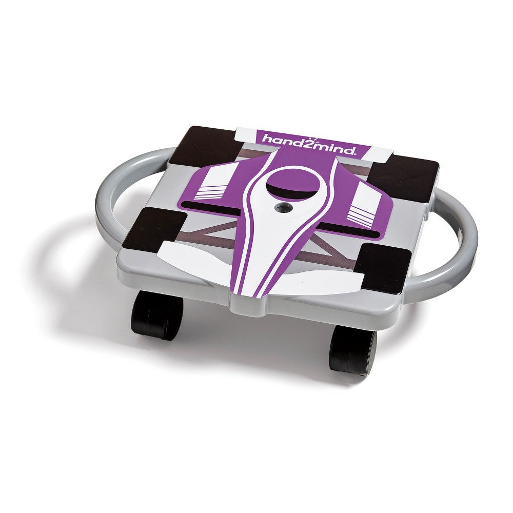 Hand2Mind Speedway Racer Scooter Board, Vibrant Purple