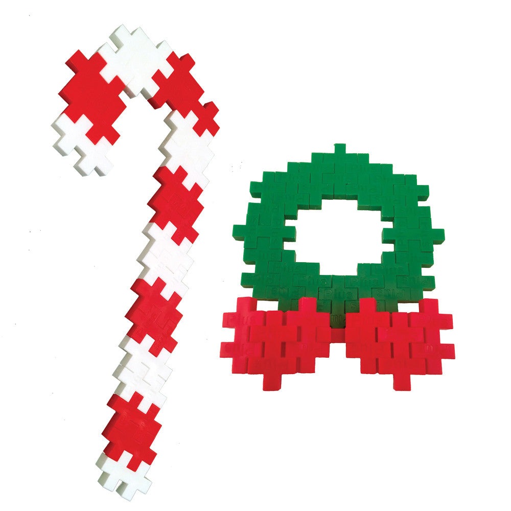 Plus-Plus Open Play Tube - Festive 240-Piece Building Set, Ages 5+