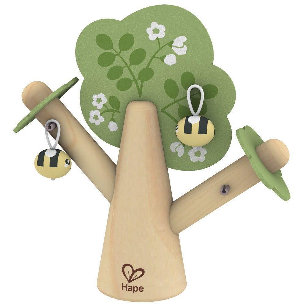 Hape 10pc Honey Bees Picnic Wooden Playset – Nature Exploration