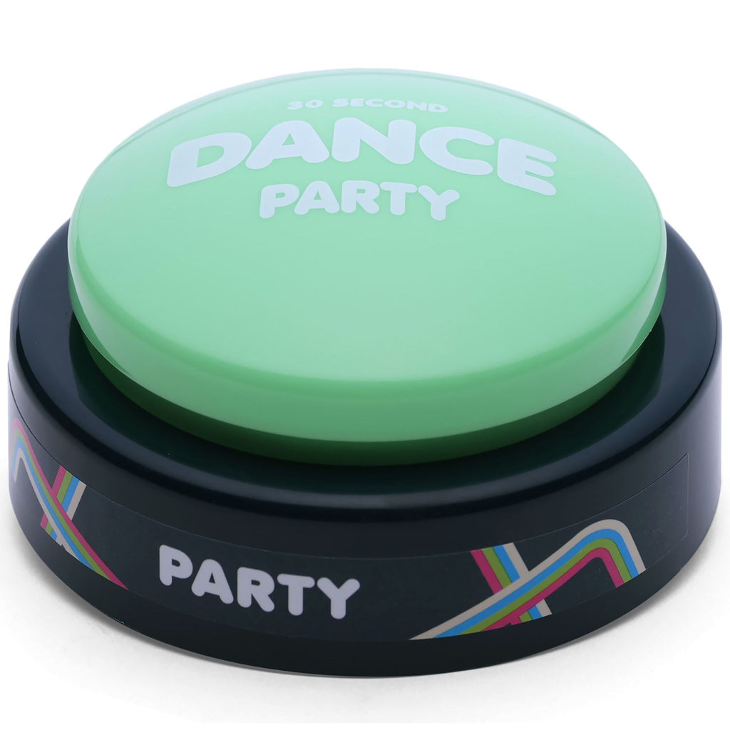 30 Second Dance Party Button Volume 3 Novelty Music Toy With Light-Up Feature