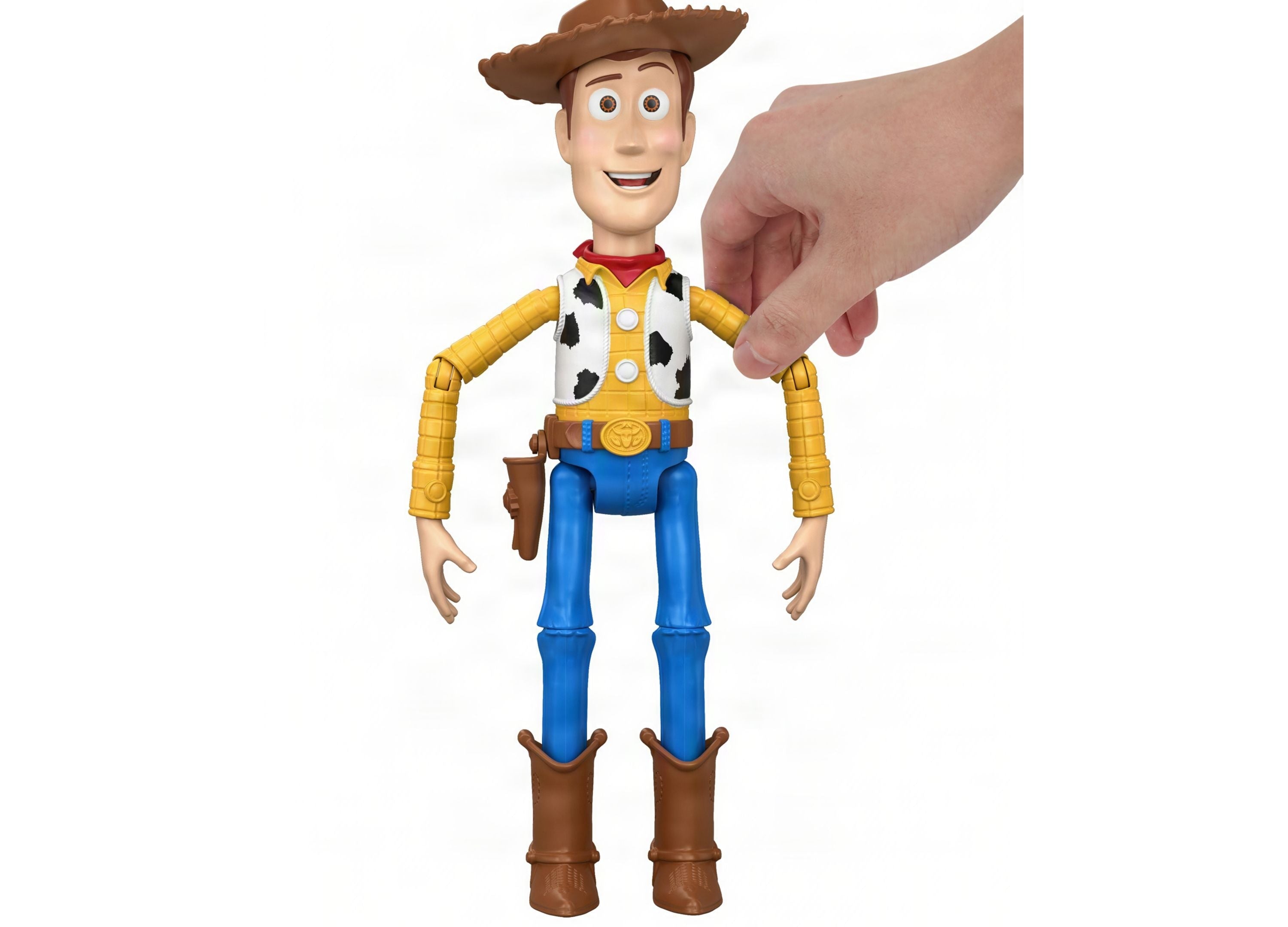 Disney Pixar Toy Story 5 Running Woody 12-Inch Action Figure With Sounds