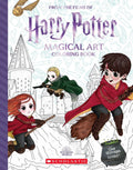 Harry Potter Magical Art Wizarding World Coloring Book