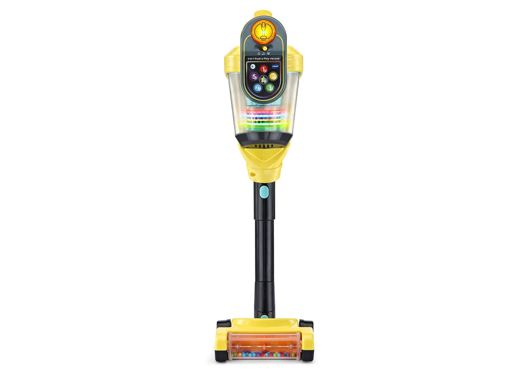 VTech 4-in-1 Push & Play Vacuum Interactive Learning Role-Play Toy
