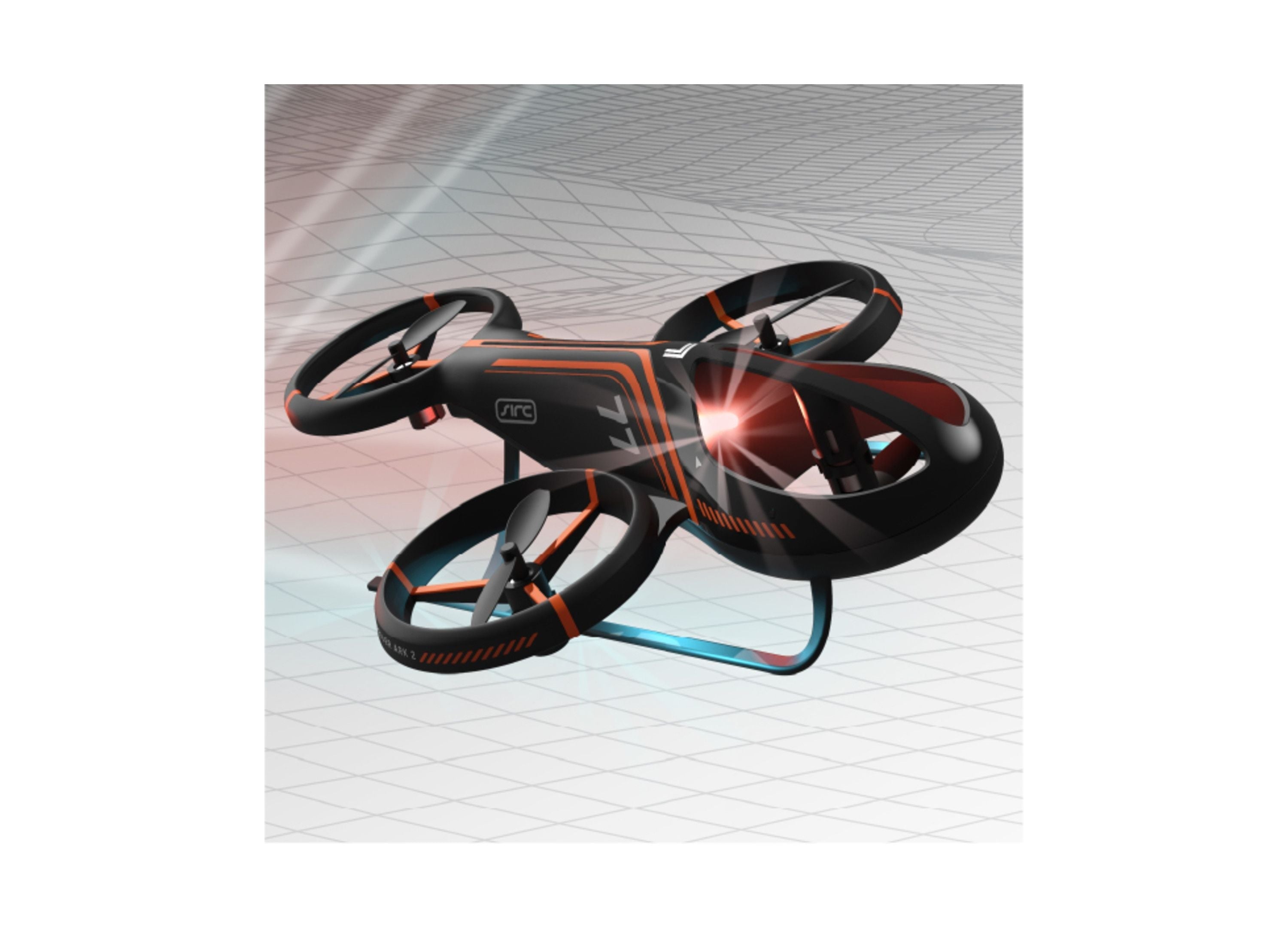 Sharper Image X-Treme Aero 2.4 GHz High-Performance Remote Control Stunt Drone