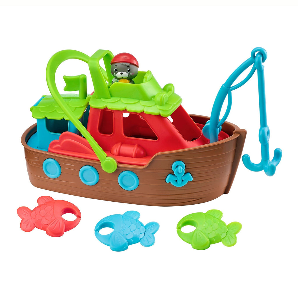 Timber Tots Nesting Boats - 3-in-1 Transforming Playset