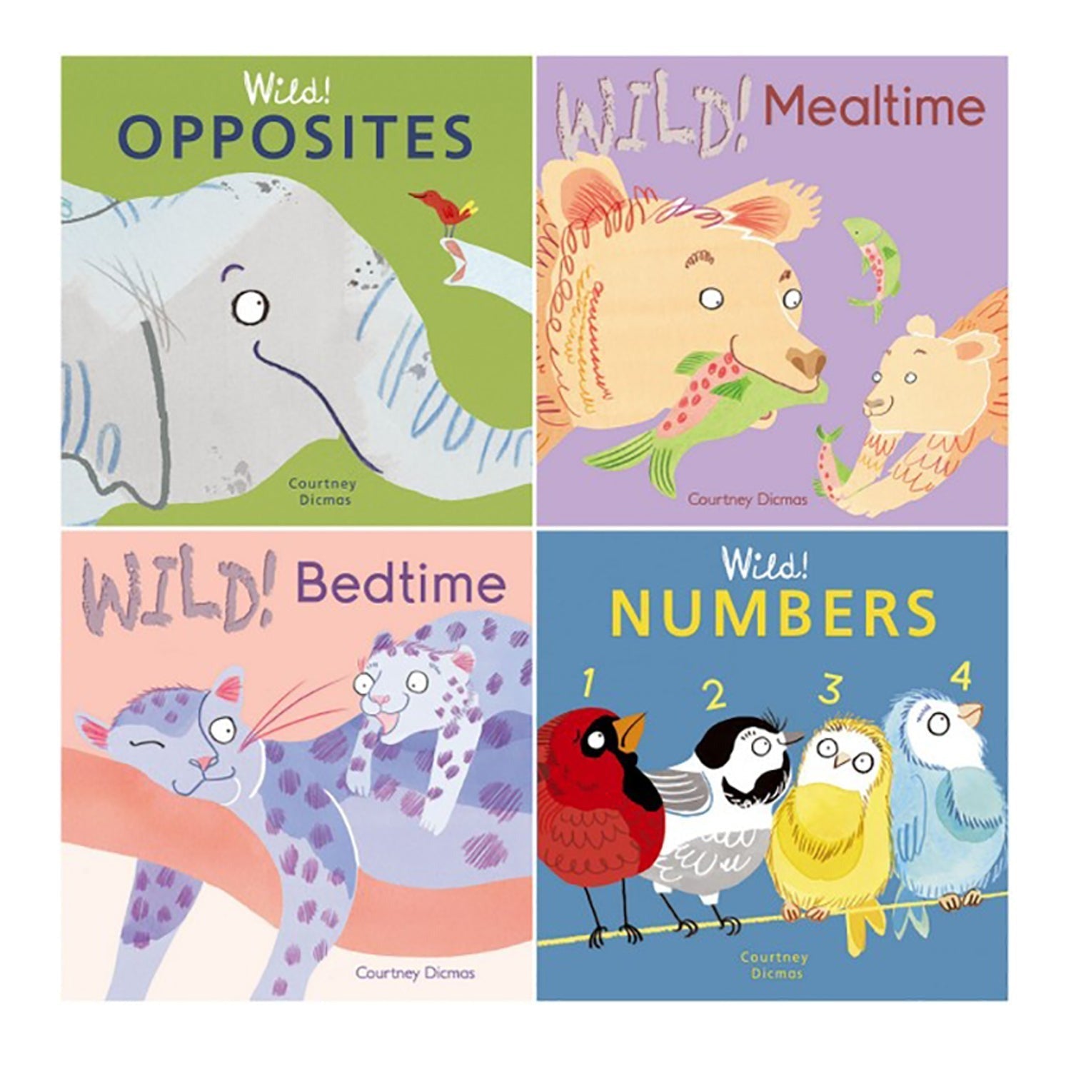 Child's Play Books Wild! 8-Book Concepts Board Set