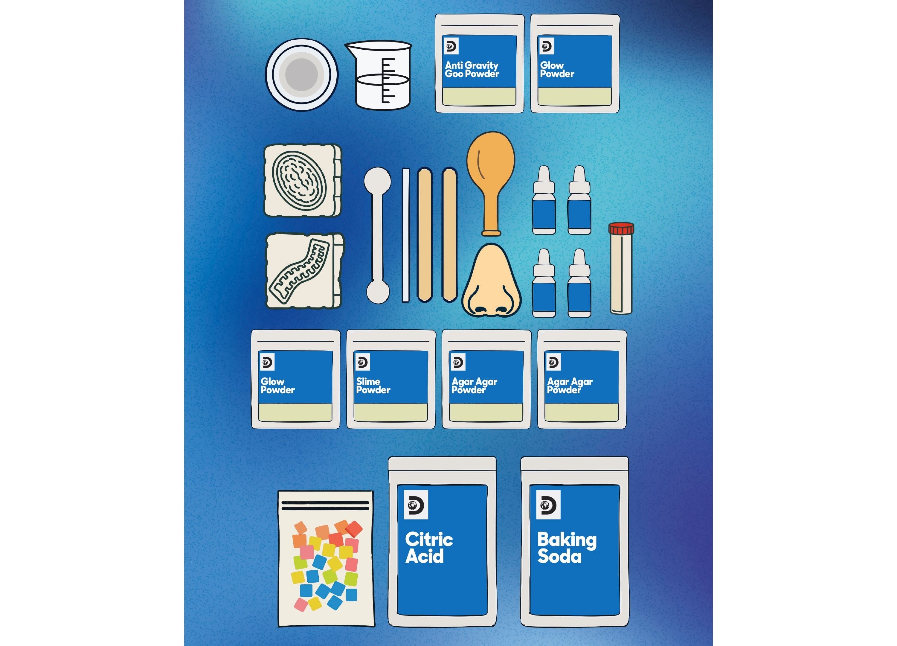 Discovery Kids Creepy Science Lab Kit With 28 Experiments