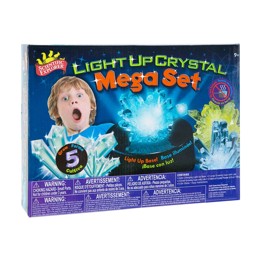 Scientific Explorer Light Up Crystal Growing Kit