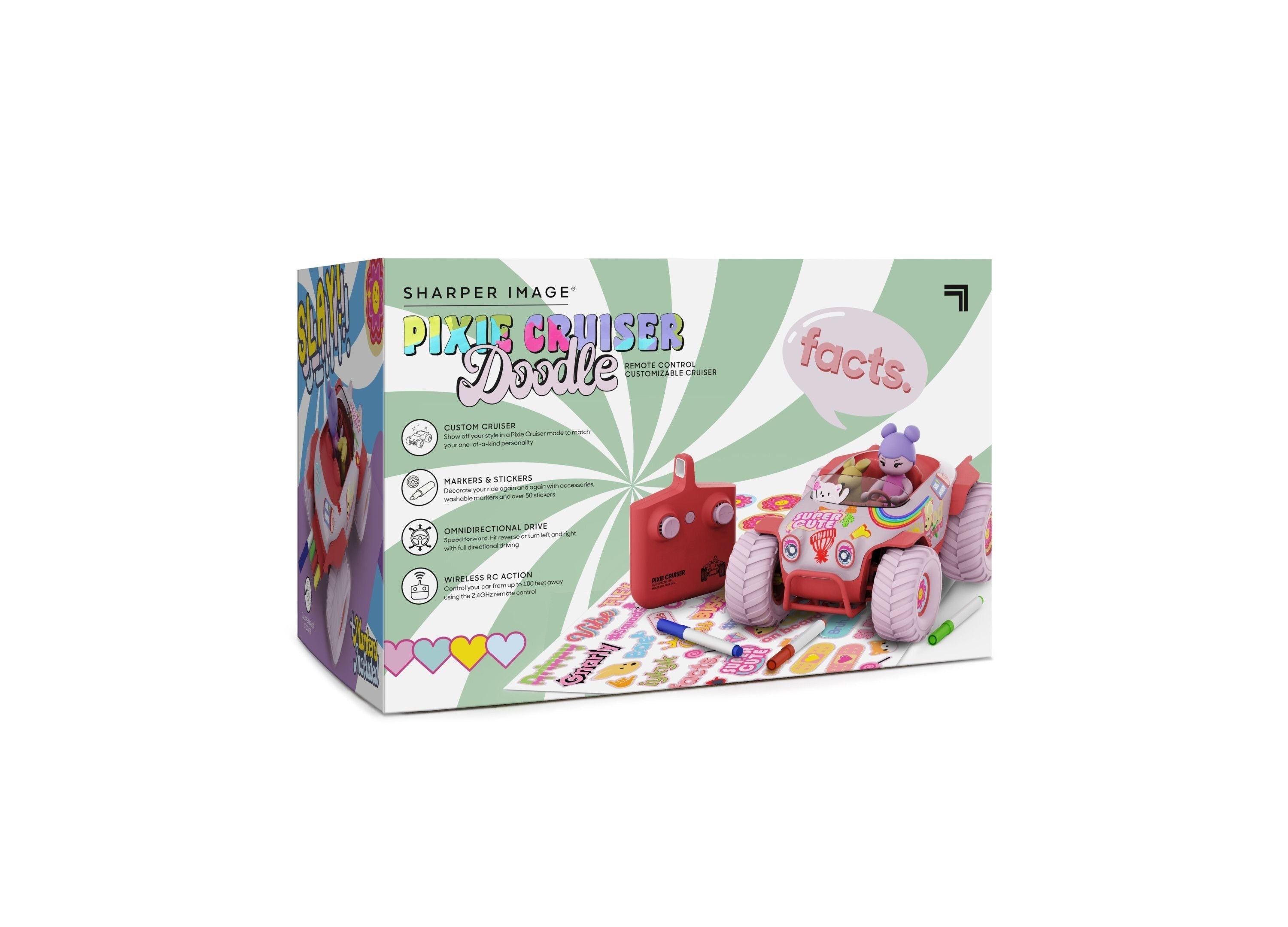 Sharper Image Remote Control Pixie Cruiser Doodle - Customizable Canvas