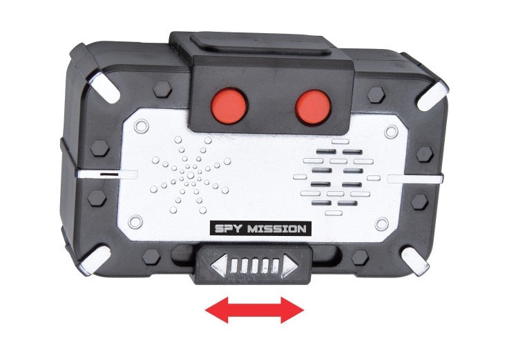 Elite Spy Gear Voice Disguiser Recorder - Dual Tone Black & Grey