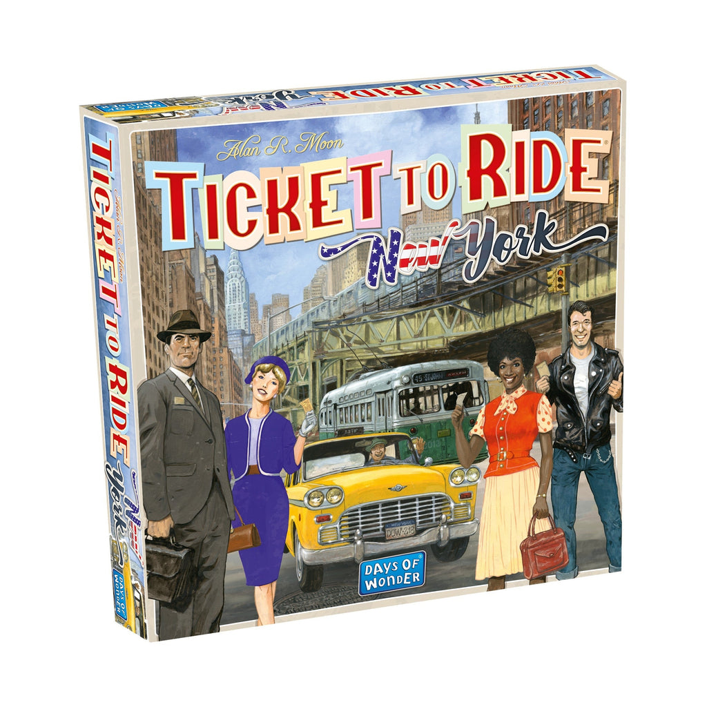 Ticket to Ride: New York - Fast-Paced Taxi Cab Strategy Game