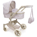 509 Crew Little Flora City Park 2-in-1 Doll Pram & Folding Stroller