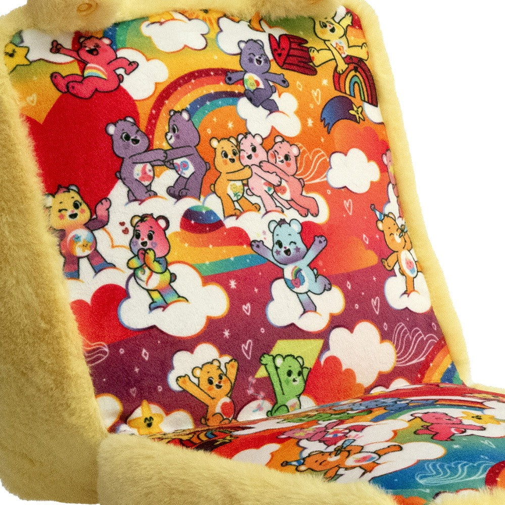 Care Bears Happy Nappers Funshine Bear 10-inch Pop N' Play Cube