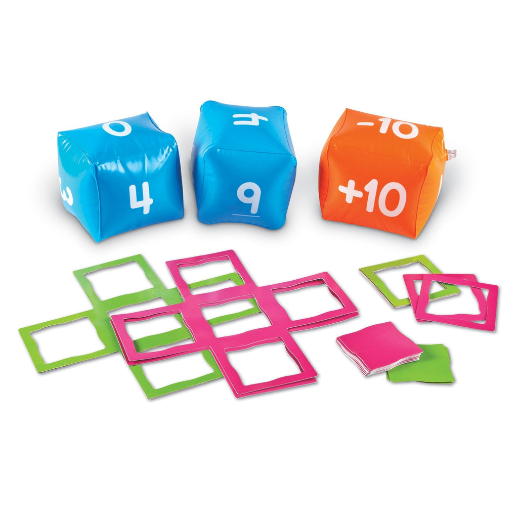 Learning Resources Make a Splash 120 Mat Floor Game - Math Exploration