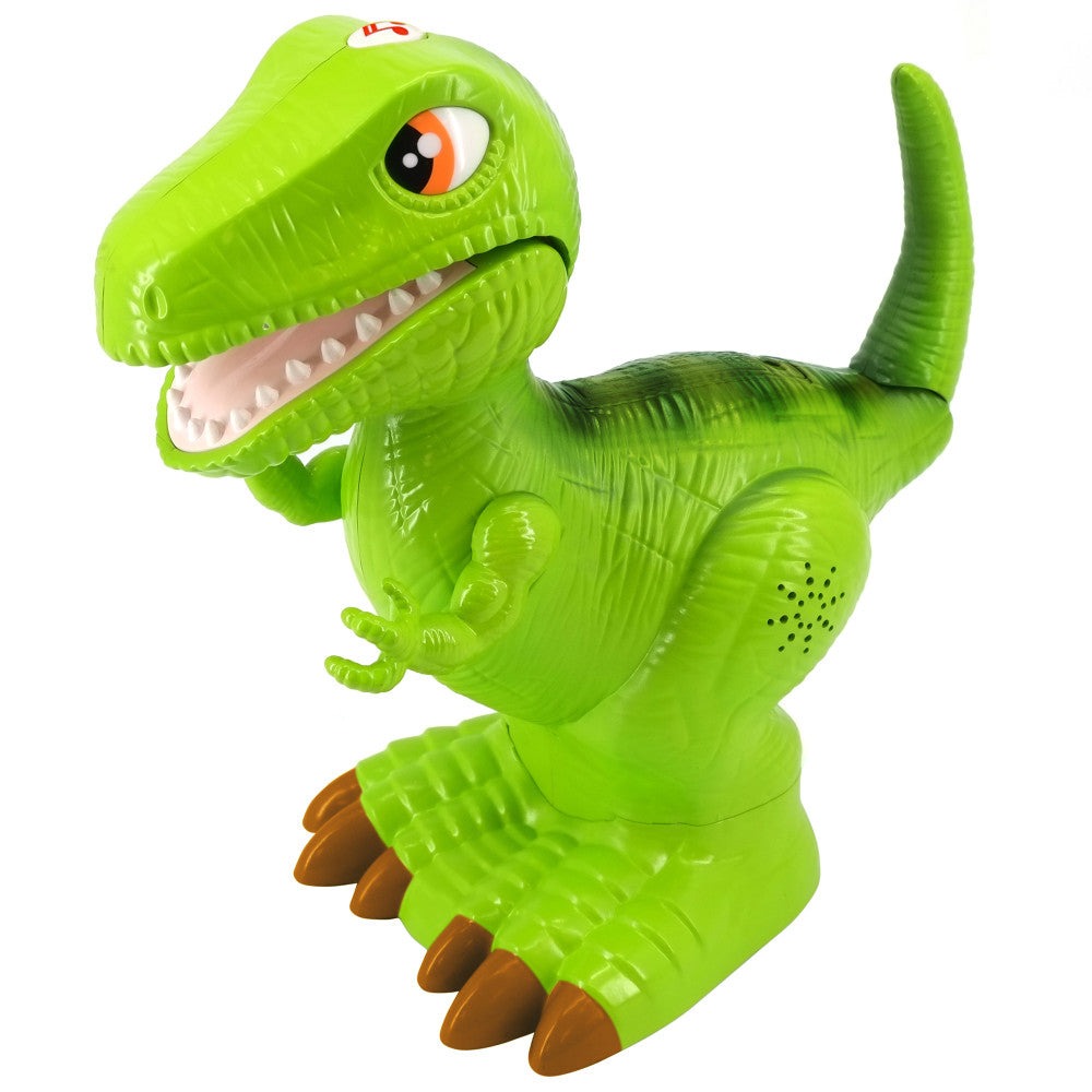 Kiddieland Light N' Sound Roar N' Go T-Rex Dinosaur Toy