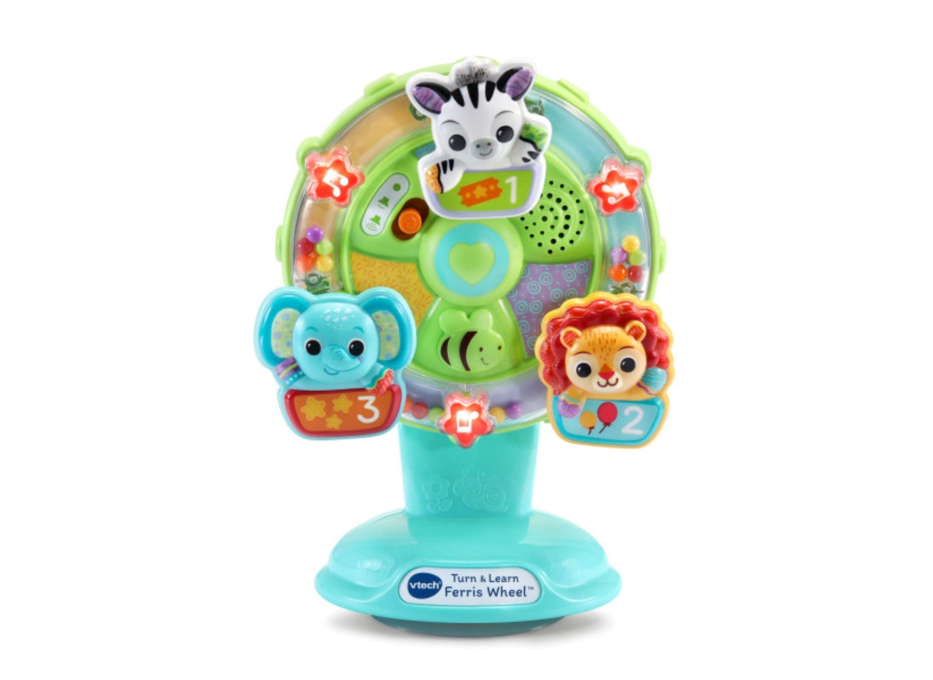 Spin & Giggle Animal Carousel Ferris Wheel Toy