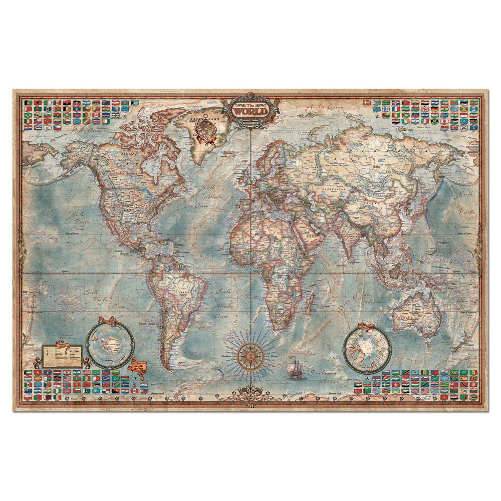 Educa The World Jigsaw Puzzle - 4000 pc