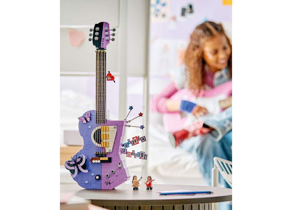 LEGO Olivia Rodrigo Dual Guitar 1228-Piece Collector's Building Set