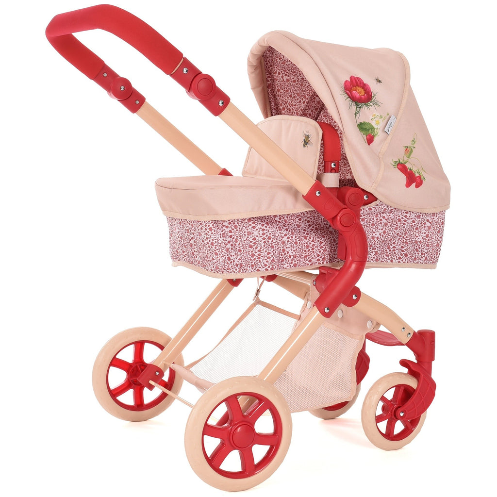 Roma RHS Flora Single Doll Pram With Convertible Carry Cot