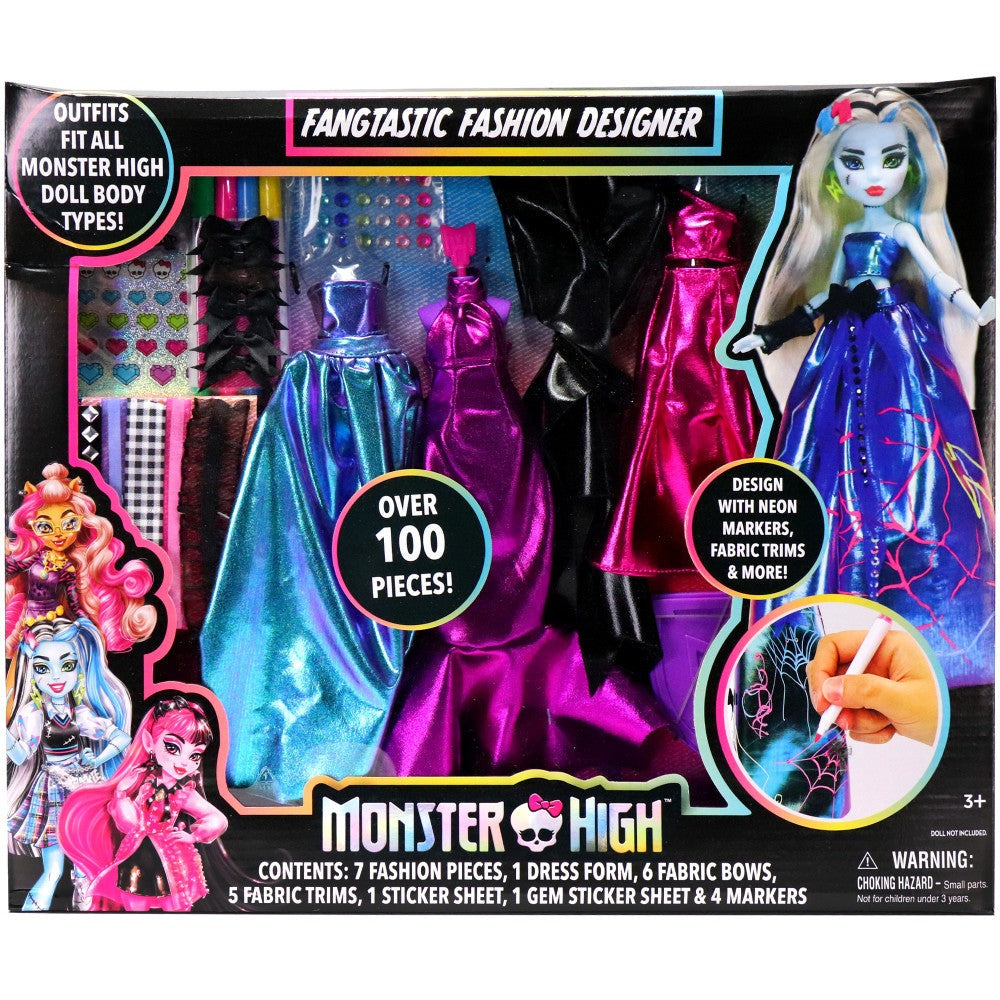 Monster High Fangtastic Fashion Designer Doll Dress-Up Kit