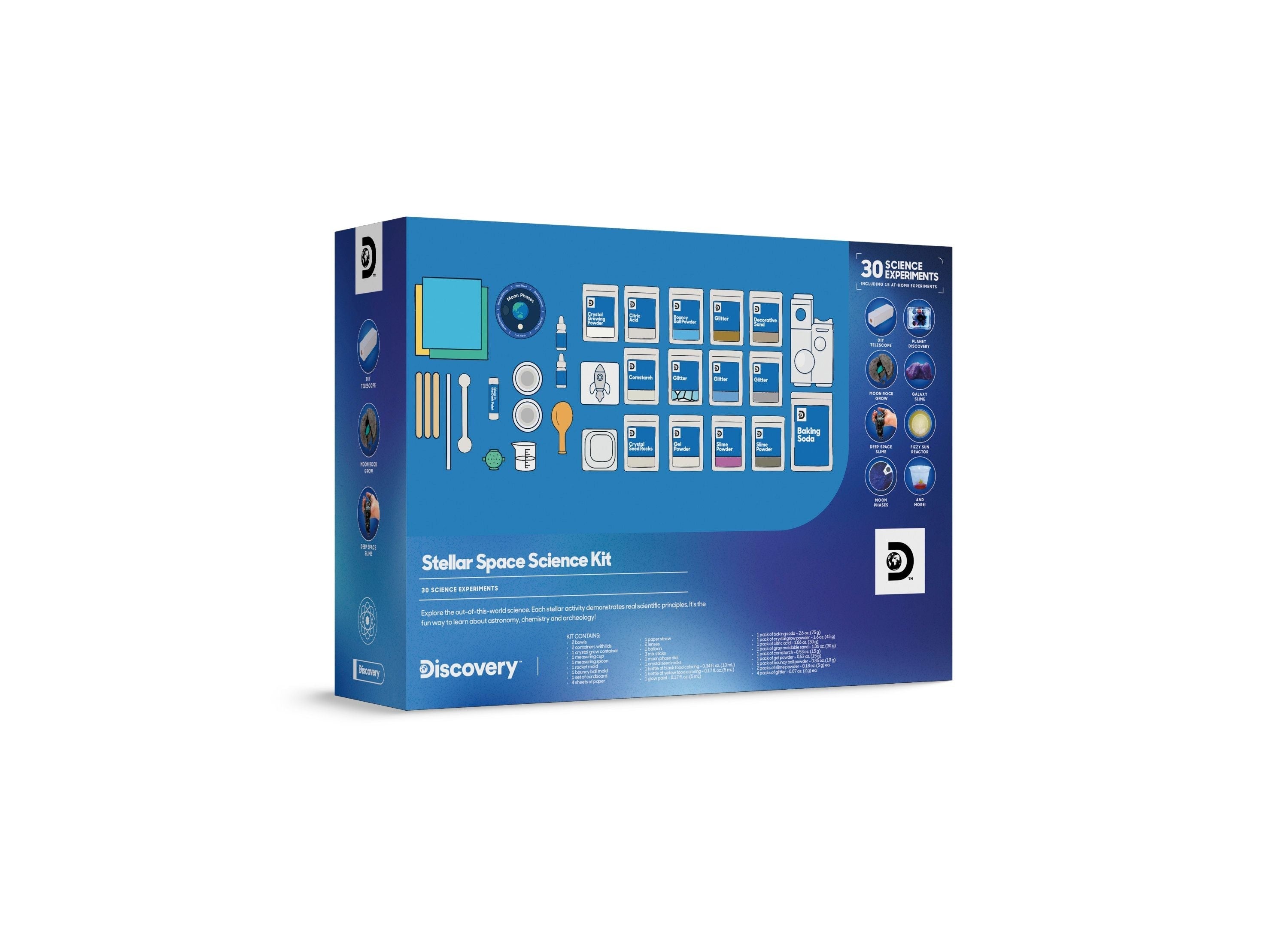 Discovery Kids Stellar Space Science Kit With 27 Experiments