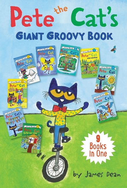 Pete the Cat's Giant Groovy Book - 9 Story Collection