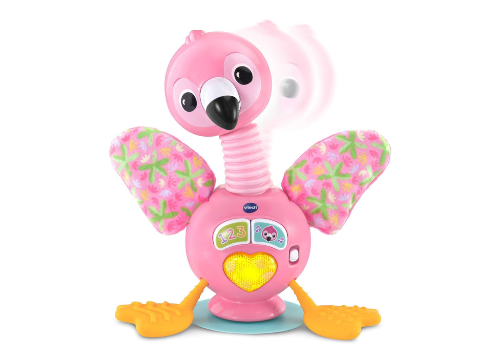 VTech Baby Bounce & Bobble Flamingo With Suction Base