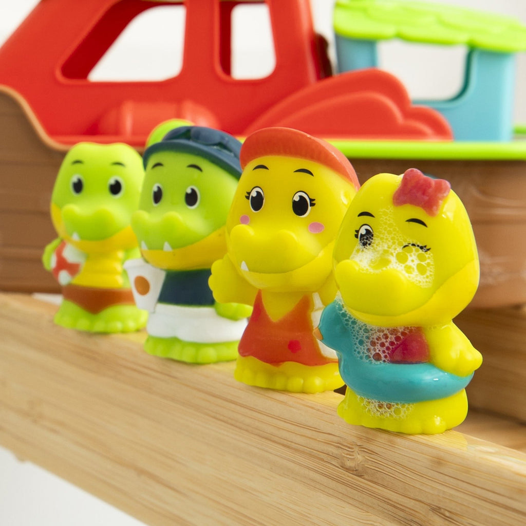 Timber Tots Crocodile Family Color-Change Figurines