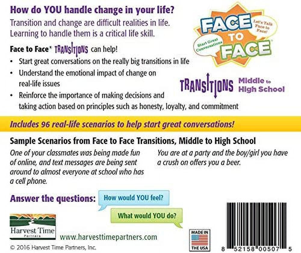 Face To Face Transitions Mid - The Adventure Begins!