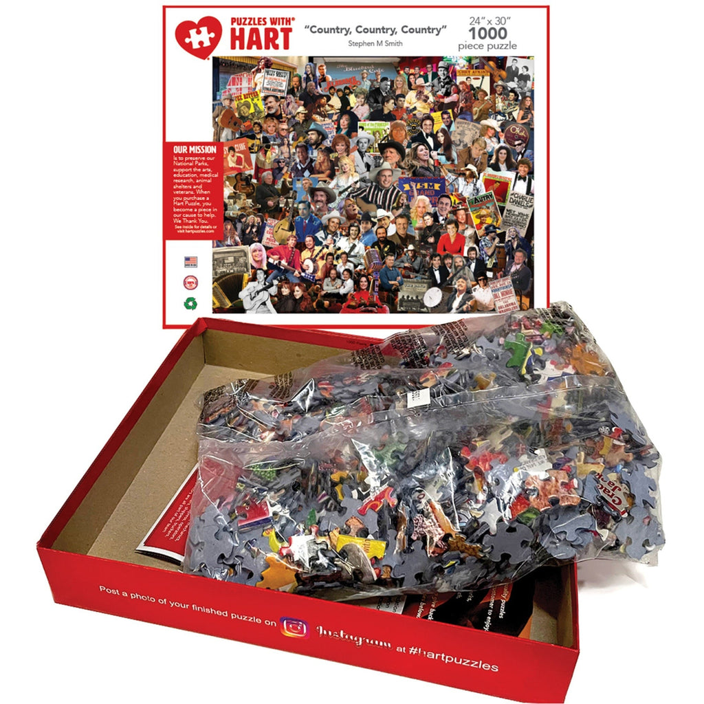 Country, Country, Country by Steve Smith, 1000 Piece Jigsaw Puzzle