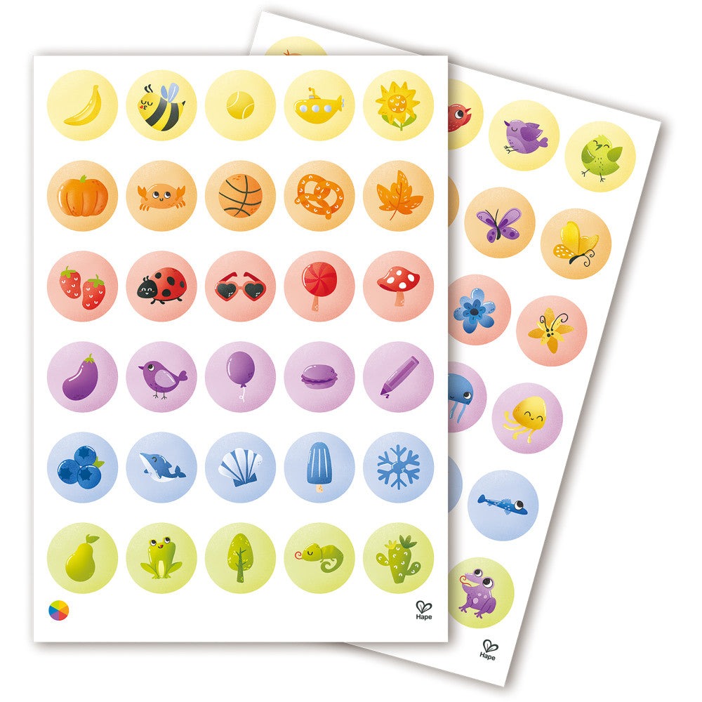 Hape Animal & Nature 18pc Crayon Coloring Art Set