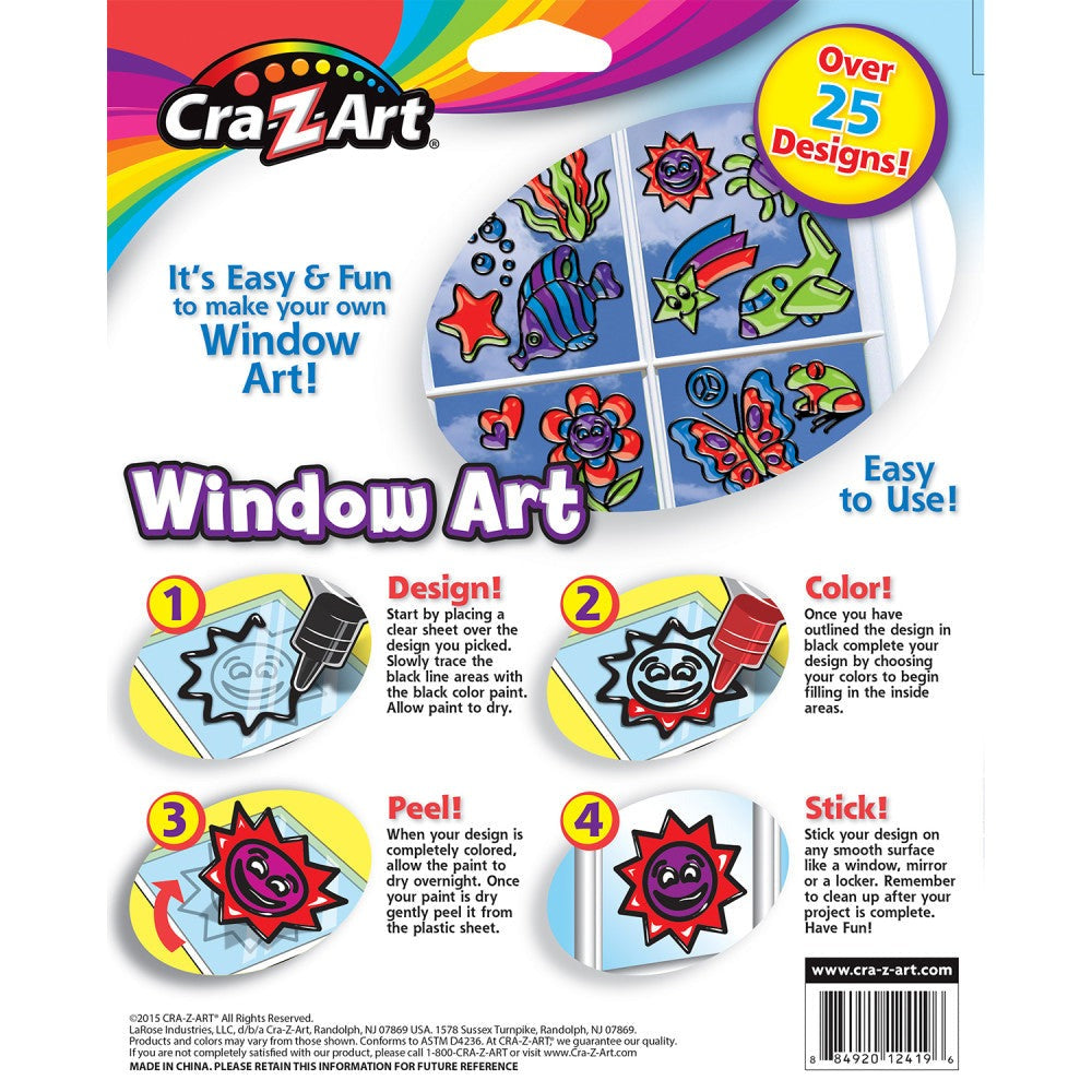 Cra-Z-Art Colorful Window Art Creation Kit