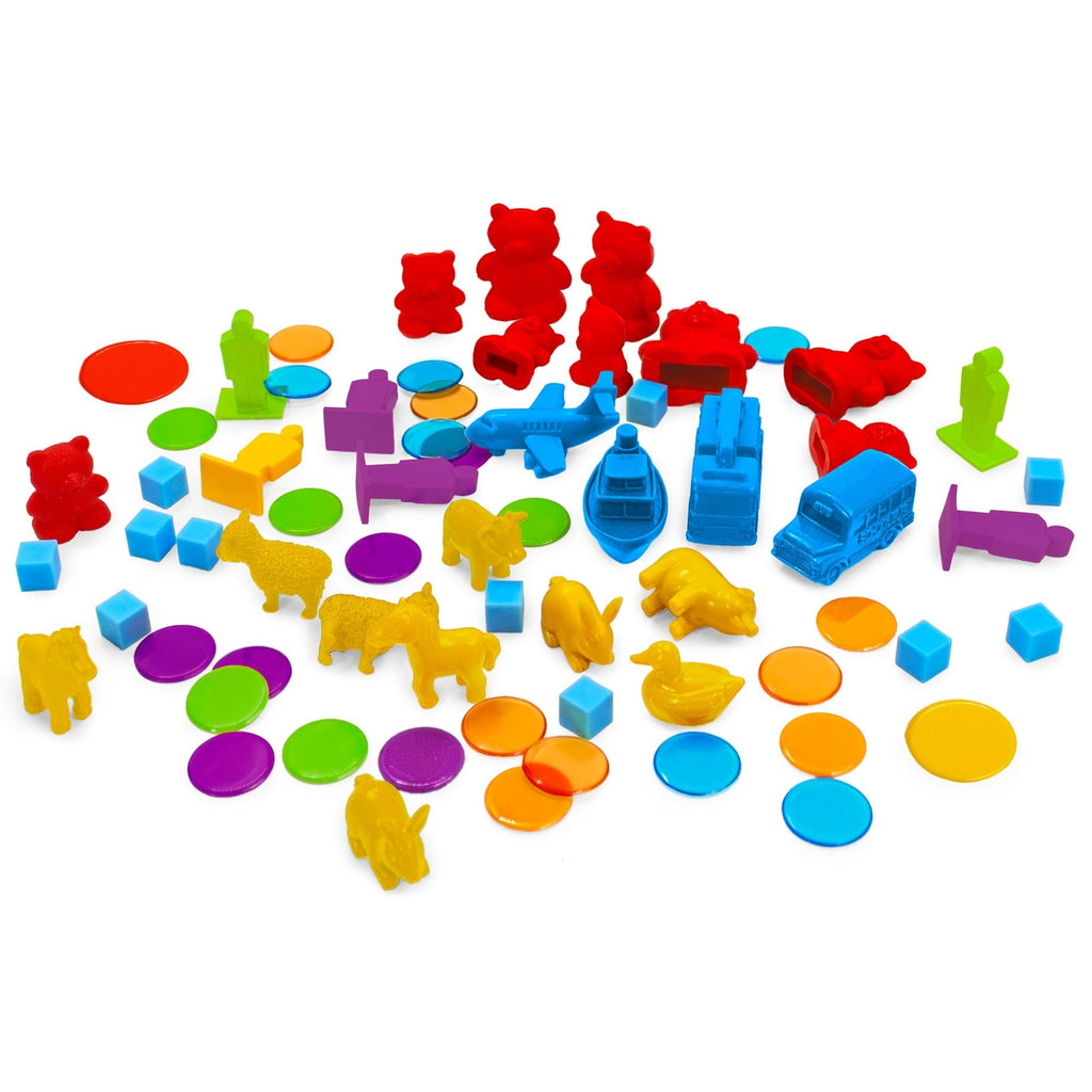 Junior Learning Counters Multi-Pack - 555 Piece Colorful Math & Learning Set