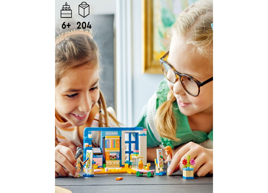 LEGO Friends Liann's Room 204-Piece Building Set with Mini-Dolls and Gecko