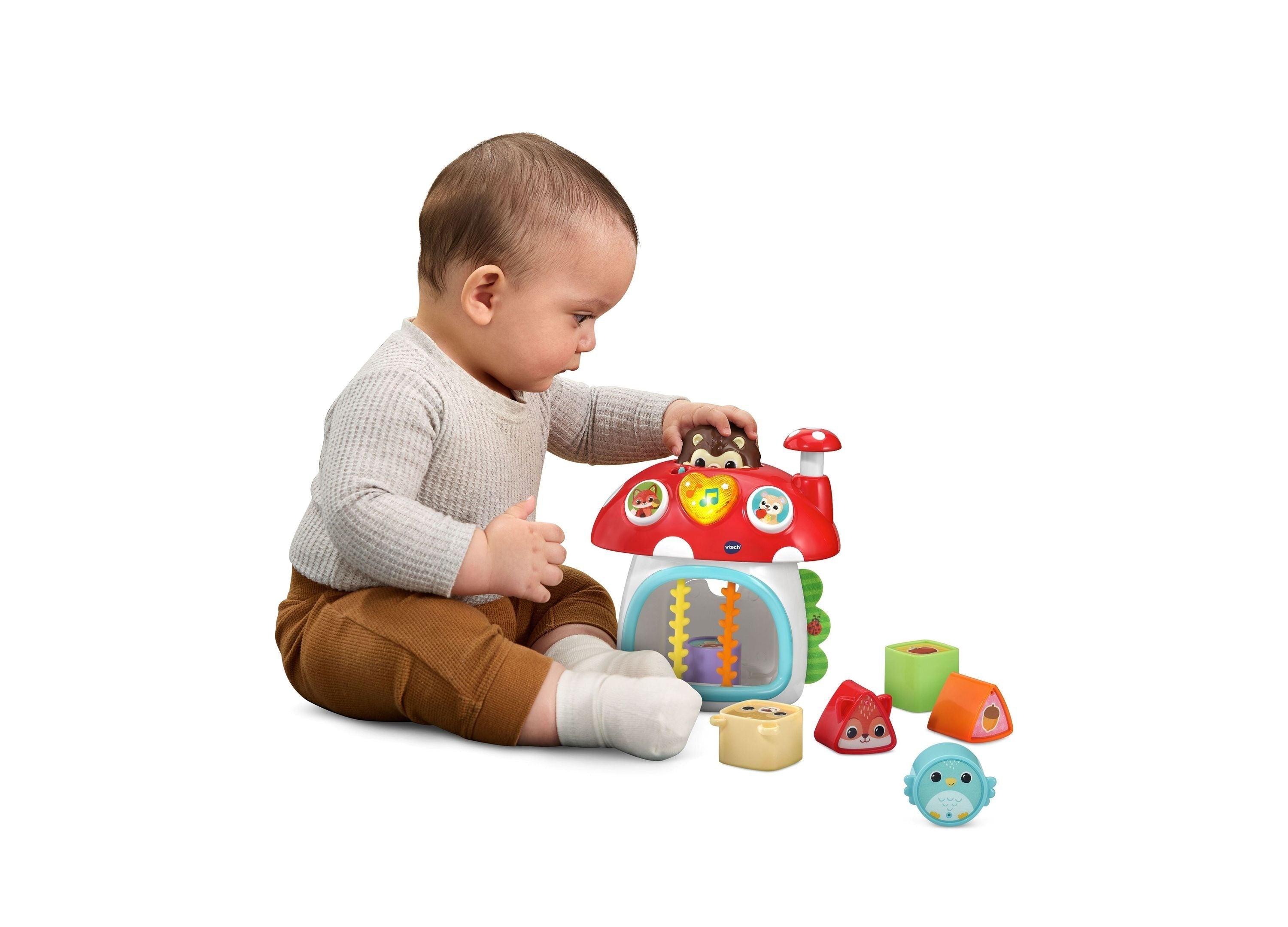 VTech Baby Put & Take Peek-A-Boo House With Sounds And Shapes