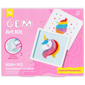 Little Yellow Bicycle Ice Cream & Unicorn Gem Art Kit - 800+ Pcs