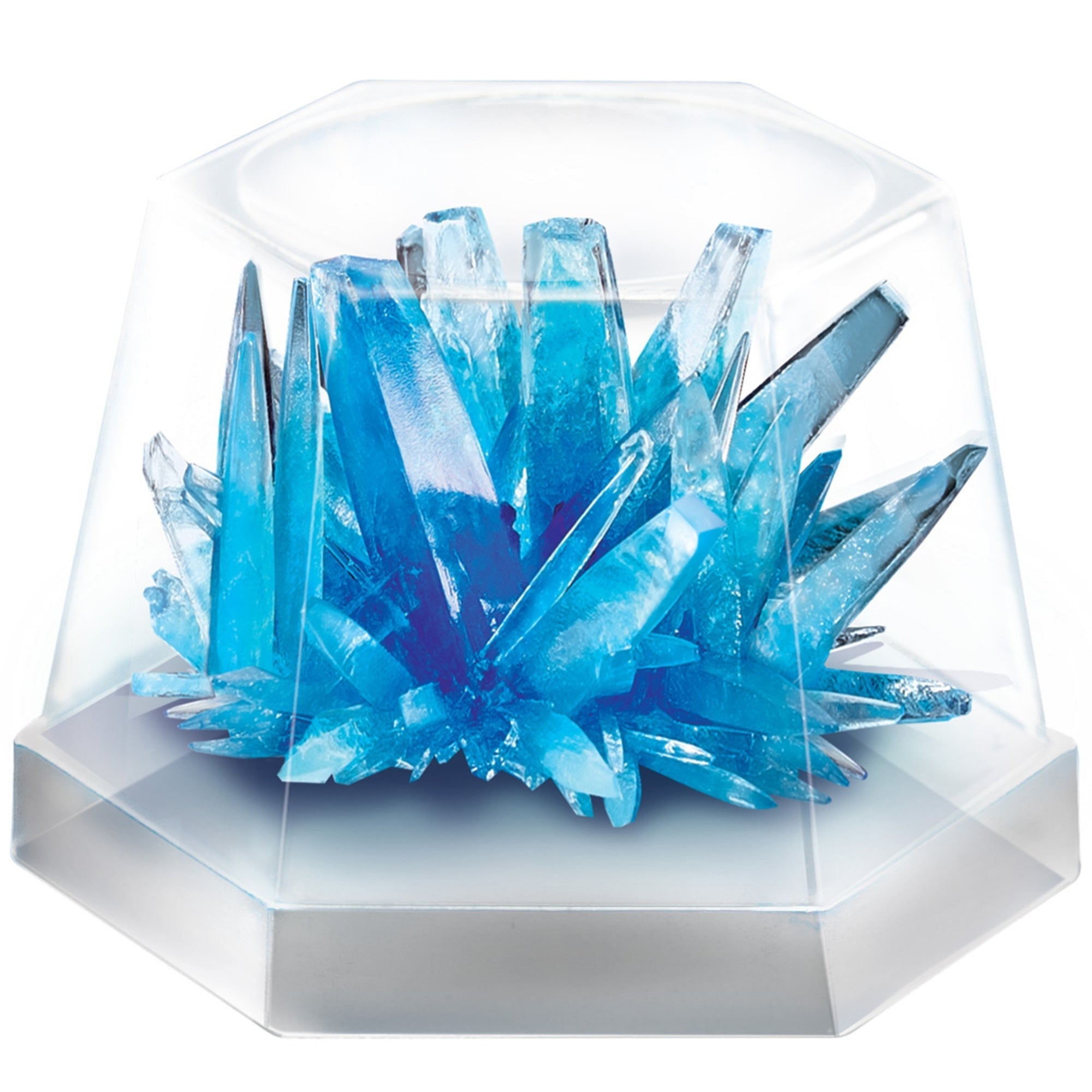 4M KidzLabs Crystal Science Kit - Grow 3 Unique Crystals, DIY STEM Craft
