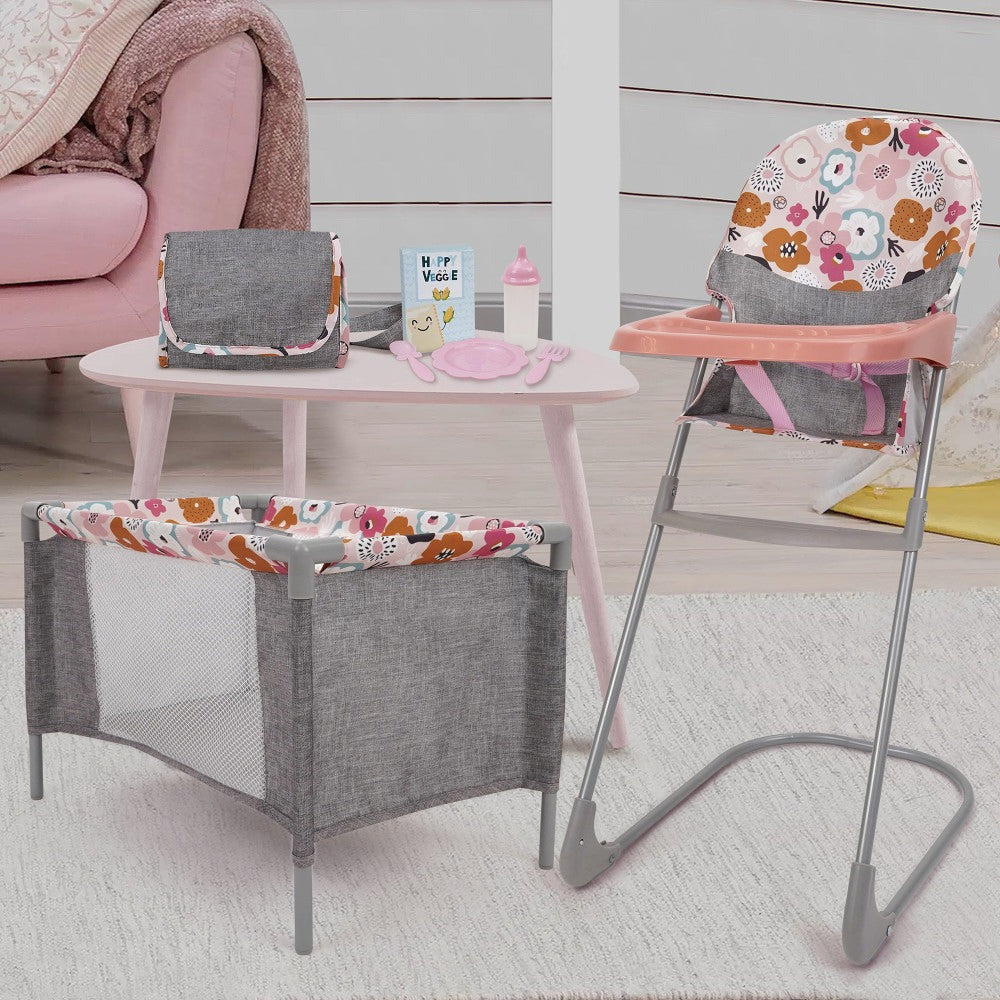509 Crew Melange Flora - At Home Play Set, 8 Pieces, Kids 3+