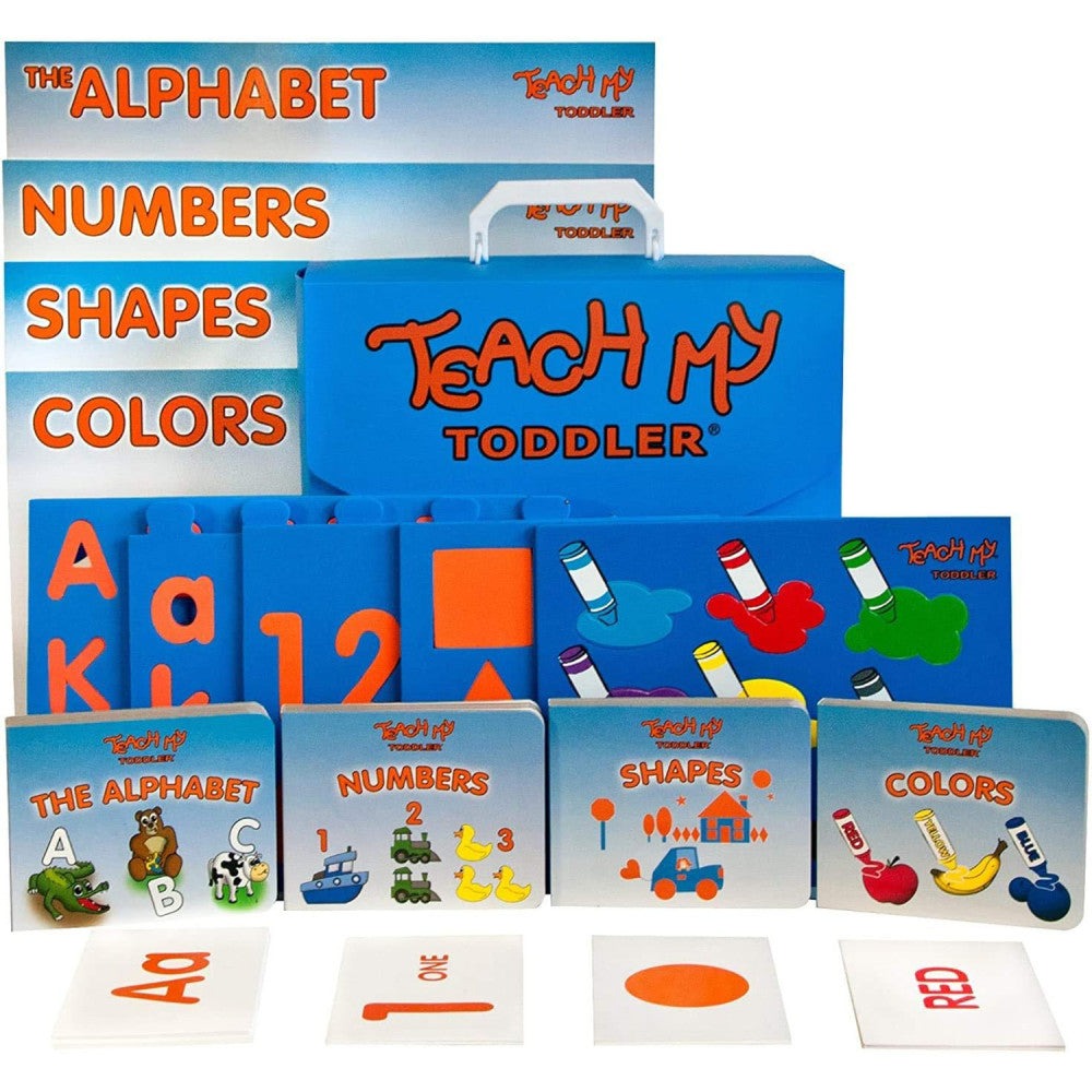 Teach My Toddler Learning Kit - Screen-Free Educational Playset for Alphabet, Numbers, Shapes, Colors