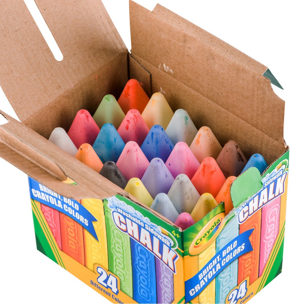 Crayola Outdoor Washable Sidewalk Chalk - 96 Vibrant Colors