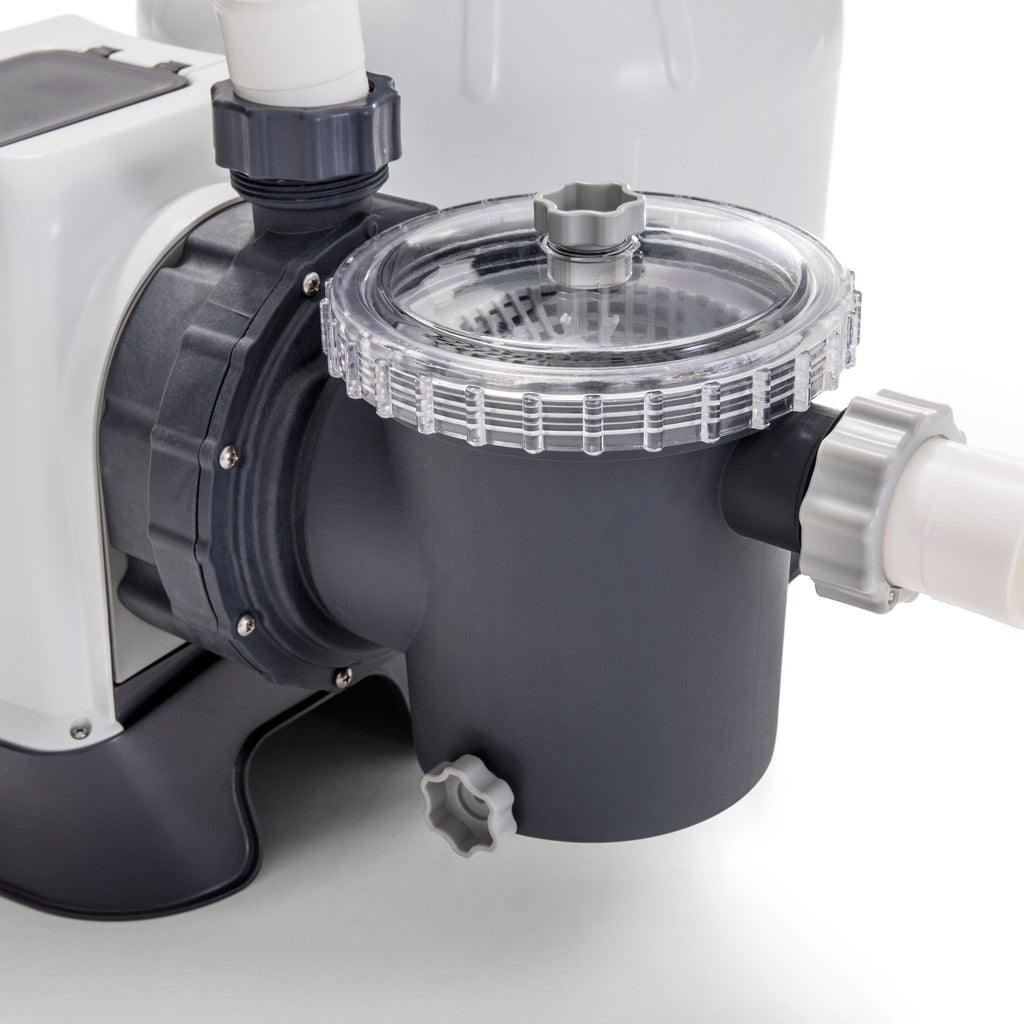 Sand Filter Pump With GFCI 2,800 GPH 6-Function Control And Timer