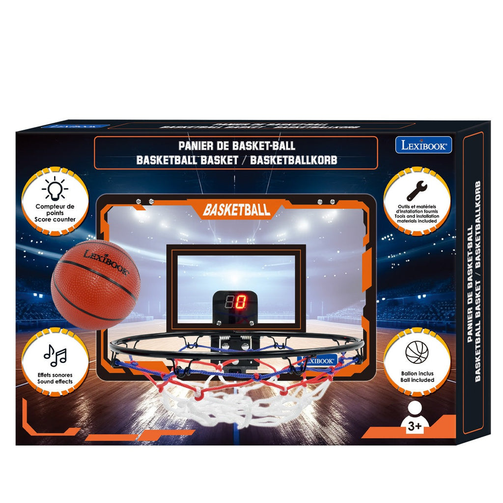 LEXIBOOK Basketball basket with score counter 455x330mm