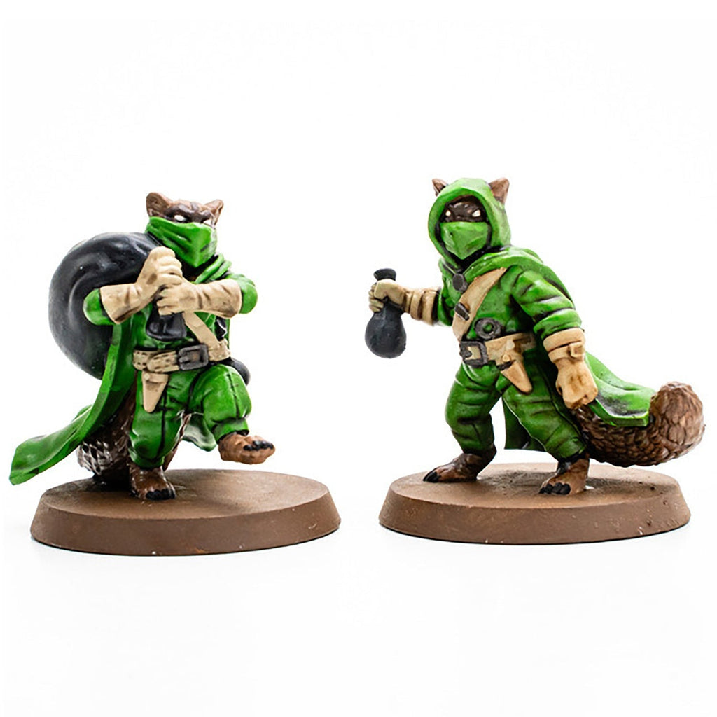 Heroscape Molten Crustaceans & Tanuki Tricksters Army Expansion 5-Figure Set With Cards