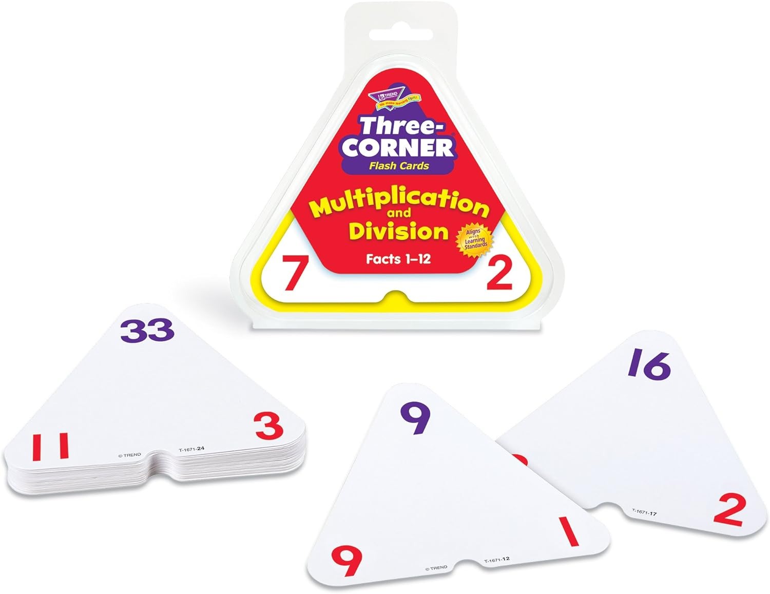 Trend Enterprises Interactive Math Flash Cards - Multiplication & Division