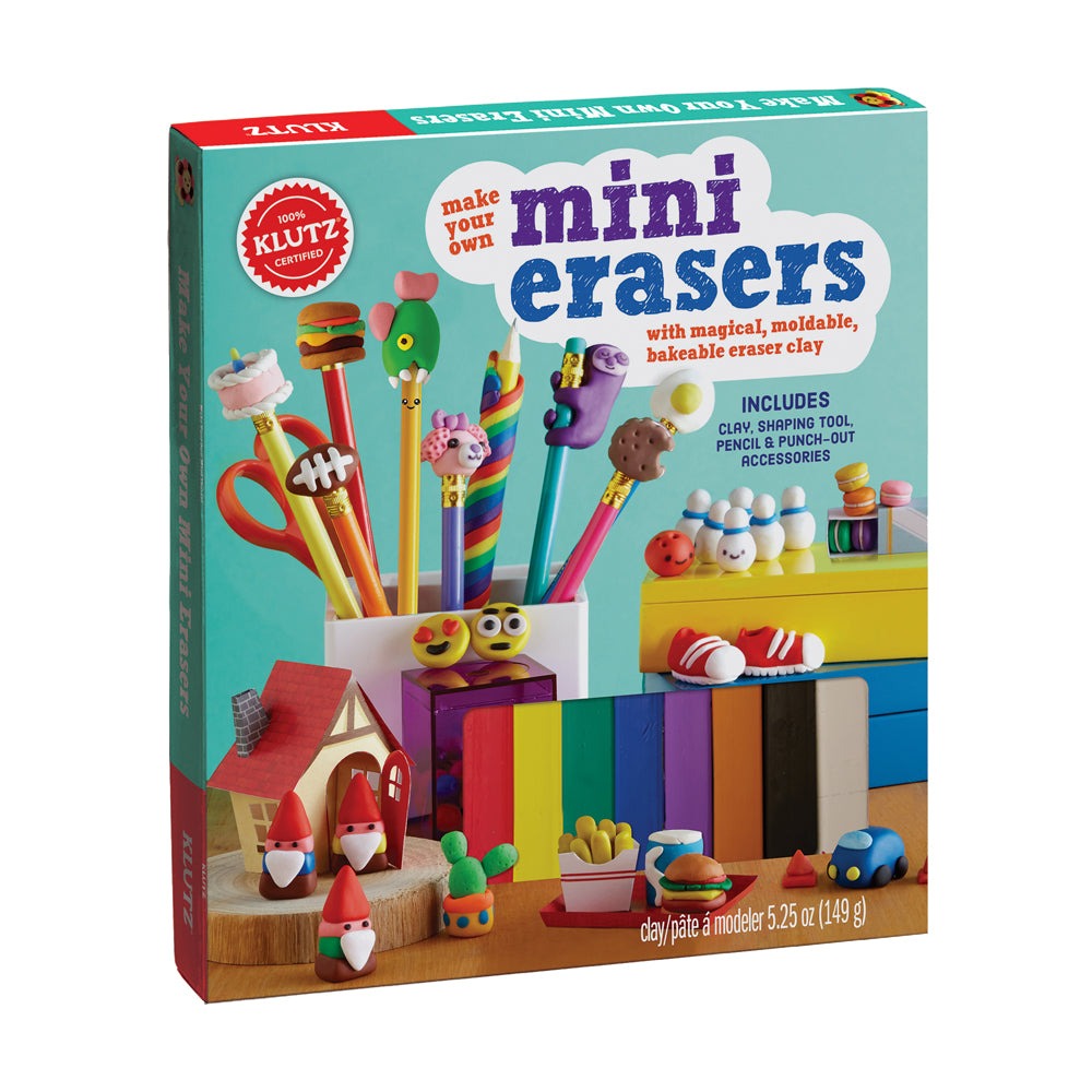 Klutz Creative Studio Make Your Own Mini Erasers Craft Kit