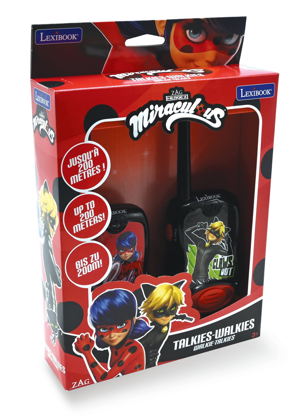 Miraculous Ladybug Themed Walkie Talkies for Kids