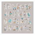 Oopsy Daisy B is for Boys Canvas Wall Art 21x21