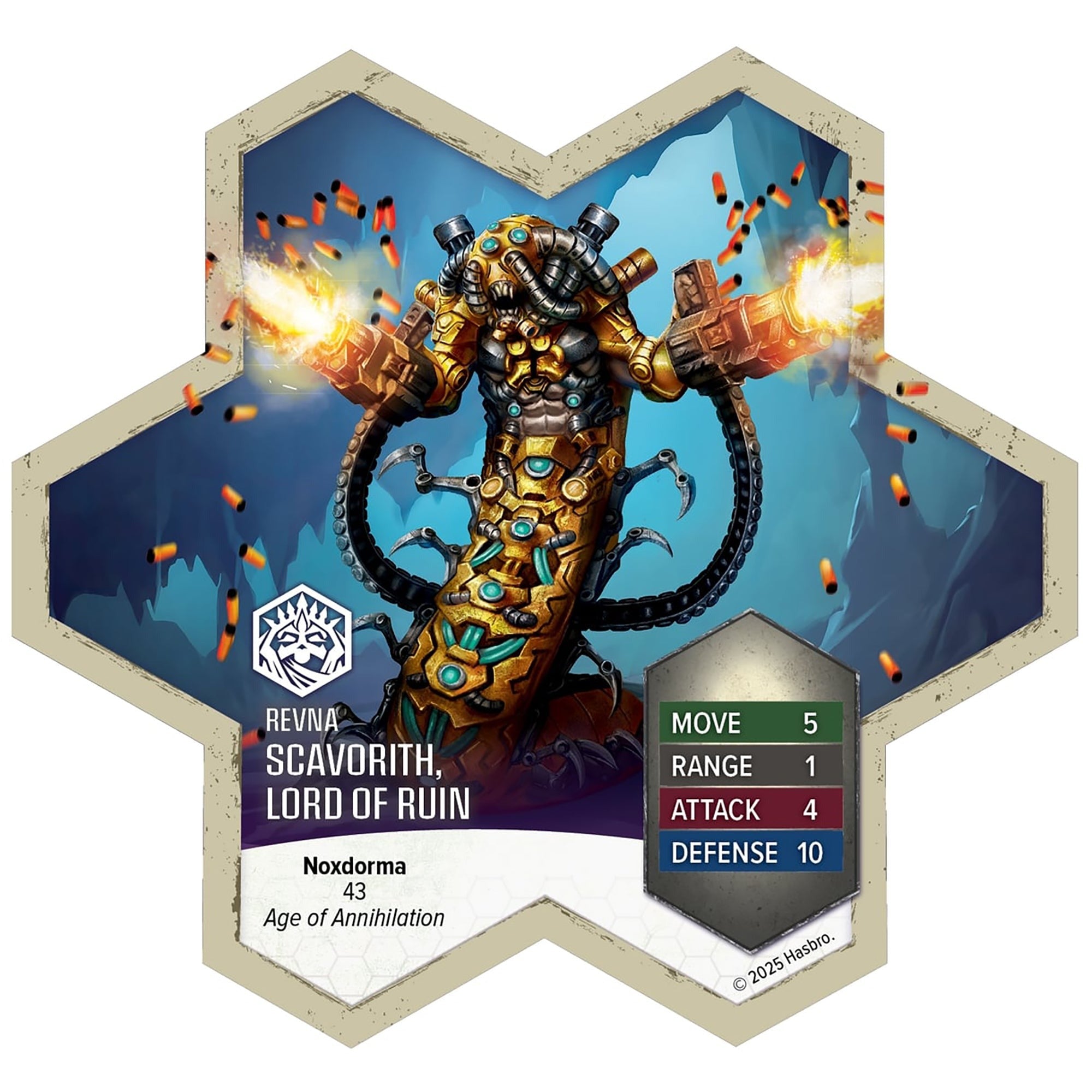 Heroscape Scavorith Lord Of Ruin Army Expansion Miniature Figure With Army Card