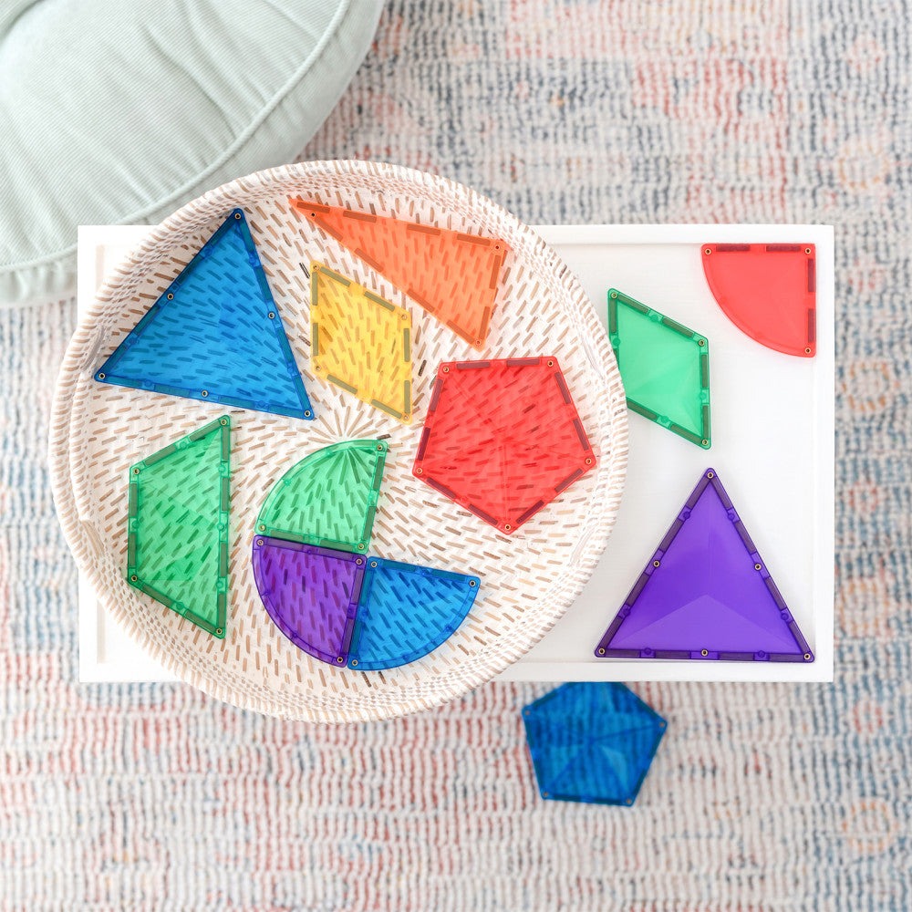 Connetix Magnetic Tiles Rainbow Shape Expansion Pack – 36 Piece Set