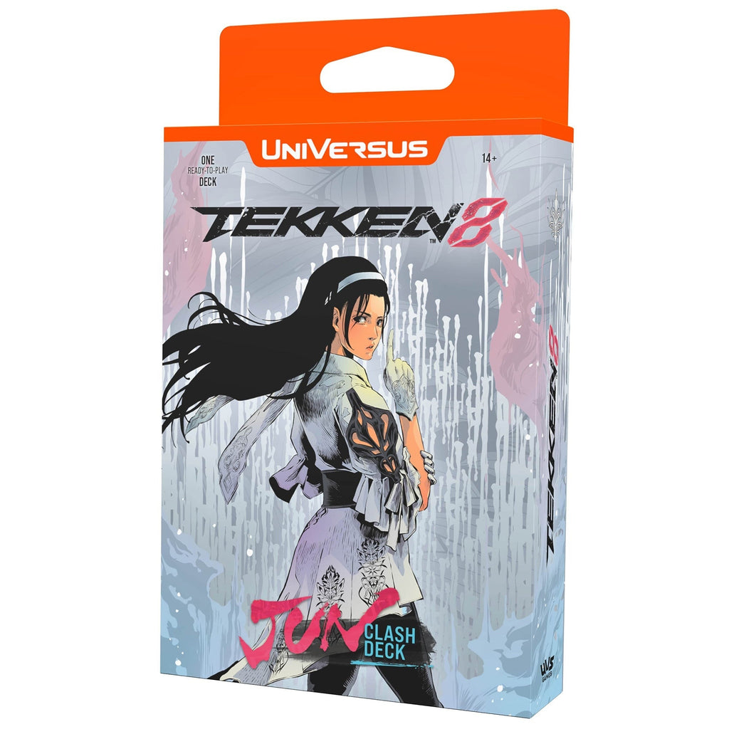 Jun Kazama Tekken 8 UniVersus Clash Deck - Complete Card Game Set